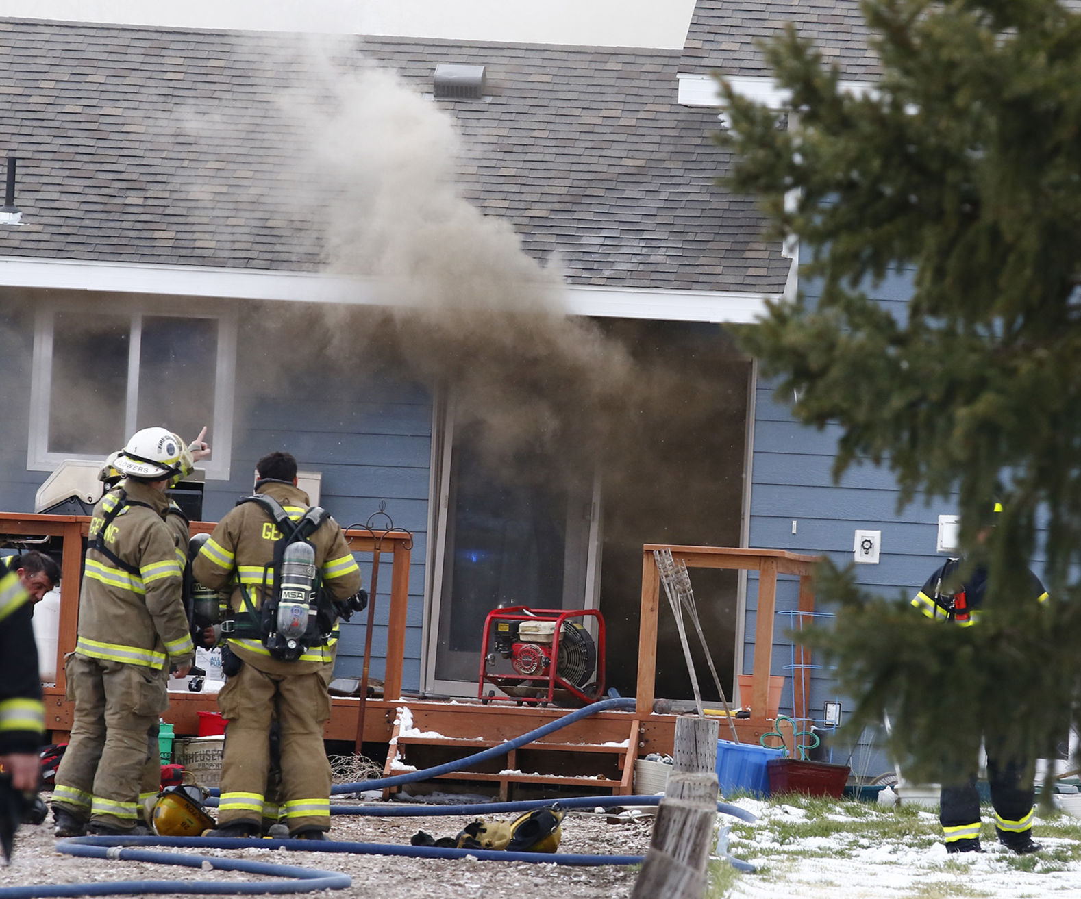 PHOTOS: Gering Fire on Easter Day 2020